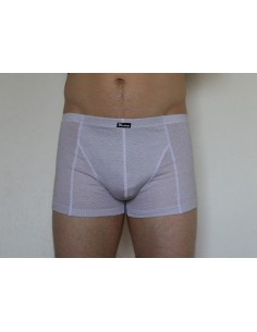 Boxer in cotone-argento con schermo anti-onda