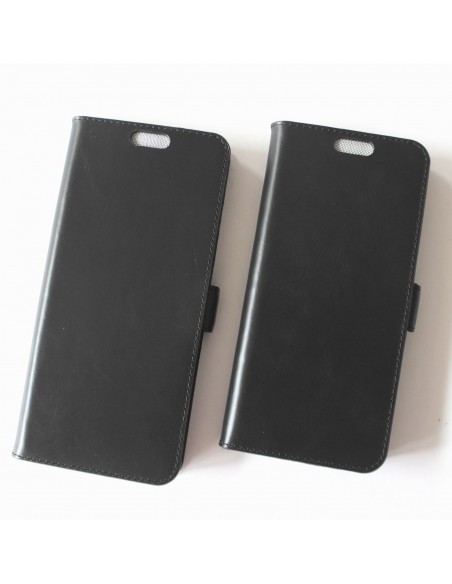 Samsung Galaxy S21 Plus case black leather
