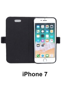 Etui anti-ondes iPhone 7 cuir (book)