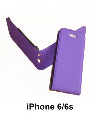 Etui anti-ondes iPhone 6/6s (up&down) simili cuir
