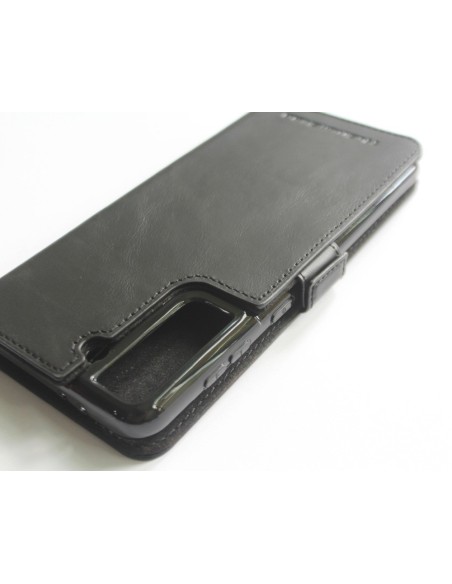 Custodia in pelle anti-onda per Samsung Galaxy S21 Plus