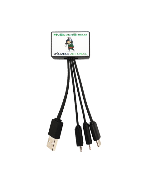 Connettore multiplo per la ricarica del cellulare