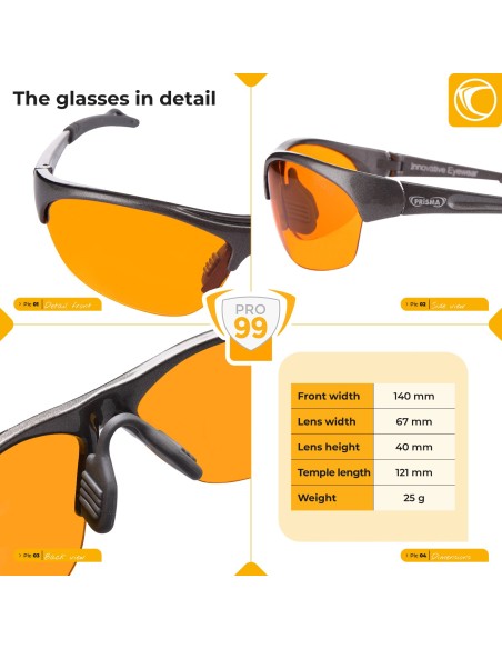 Occhiali PRISMA Bluelighitprotect classic