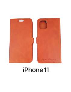 Custodia in pelle anti-onda per iPhone 11