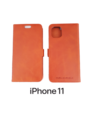 Custodia in pelle anti-onda per iPhone 11