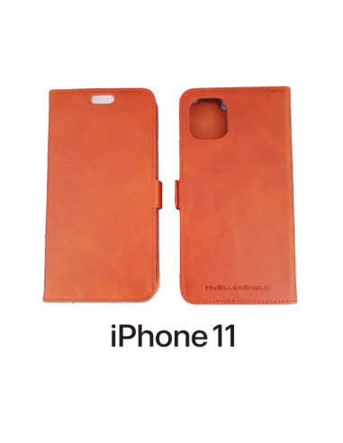 iPhone 11 upper leather anti-wave case