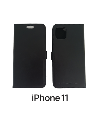 Custodia in pelle anti-onda per iPhone 11
