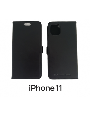 iPhone 11 upper leather anti-wave case