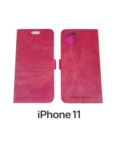 Custodia in pelle anti-onda per iPhone 11