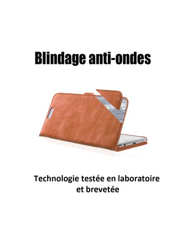 Etui anti-ondes Samsung Galaxy S10 cuir