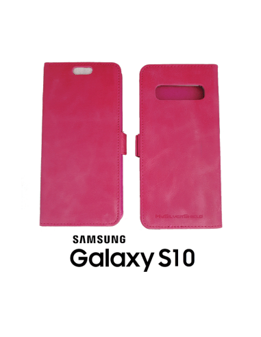Samsung Galaxy S10 top leather anti-wave case