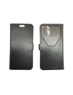Estojo anti-radiação de couro preto para XIAOMI REDMI NOTE 10S