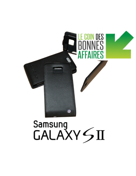 Custodia anti-onda nera per Samsung Galaxy S2 (su e giù)