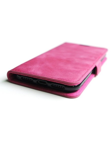 Custodia in pelle anti-radiazioni per Apple iPhone X / XS colore rosa
