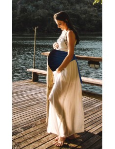 Ceinture femme enceinte contre ondes & radiations bandeau de grossesse