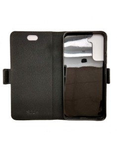 Funda anti-radiación de piel negra para Samsung Galaxy S23 Plus