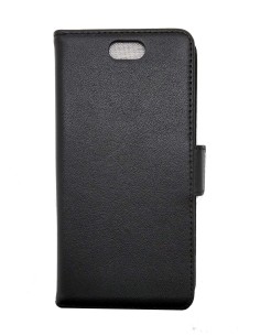 Etui anti-ondes en cuir noir pour Apple iPhone 14 PLUS face avant.