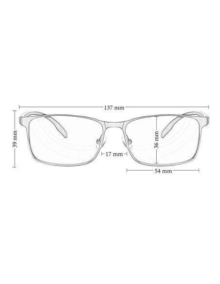 Occhiali con protezione dalla luce blu PRiSMA® LiMBURG LiTE 95% - LB 704