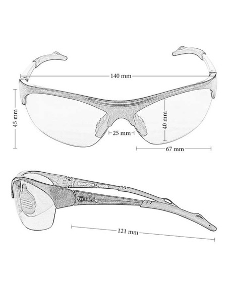 PRiSMA CLASSIC LiTE95 anti blue light glasses E704