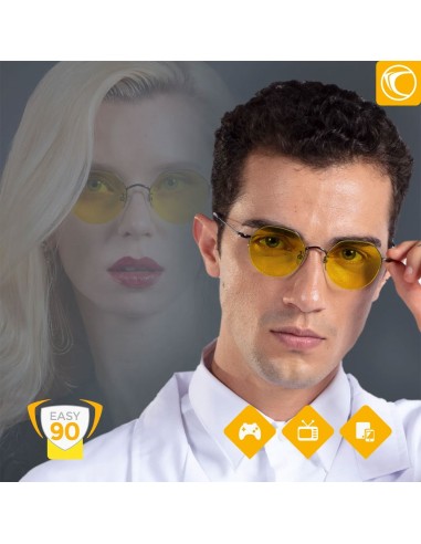 Óculos anti-luz azul PRiSMA GAMER LAUTA EASY90 – LA702