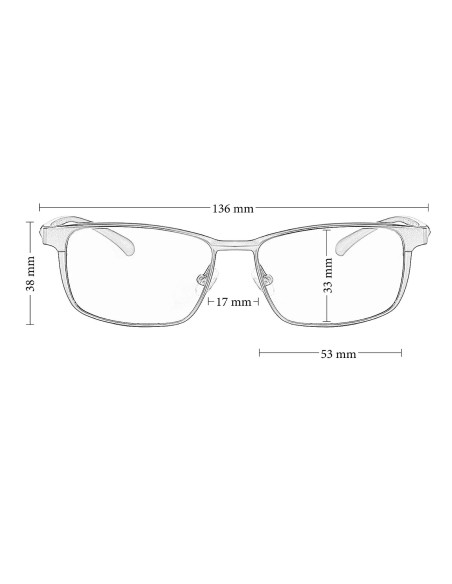 PRiSMA® GAMER WiESBADEN EASY90 Bluelightprotect – 90% blue light protection glasses