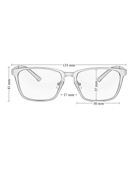 PRiSMA® FRANKFURT PRO Bluelightprotect – Occhiali con protezione dalla luce blu al 99% - FF709