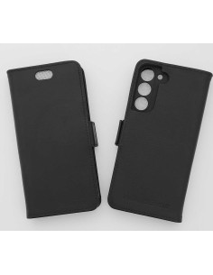 Etui anti-ondes en cuir noir pour Samsung Galaxy S22 2