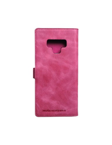 Custodia in pelle anti-radiazioni per Samsung Galaxy Note 9 in rosa