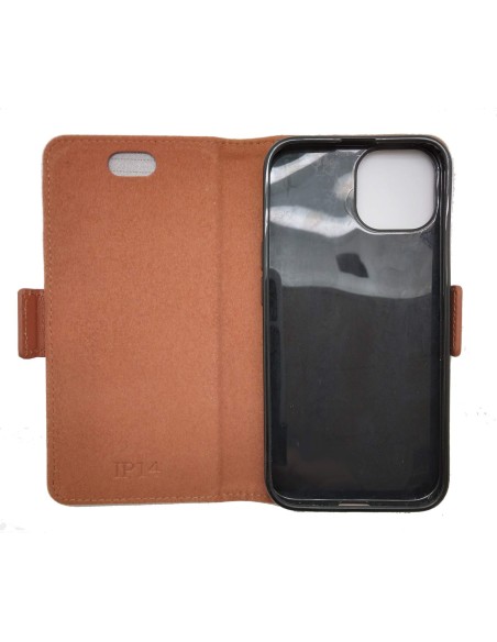 Etui anti-ondes en cuir pour Apple iPhone 15