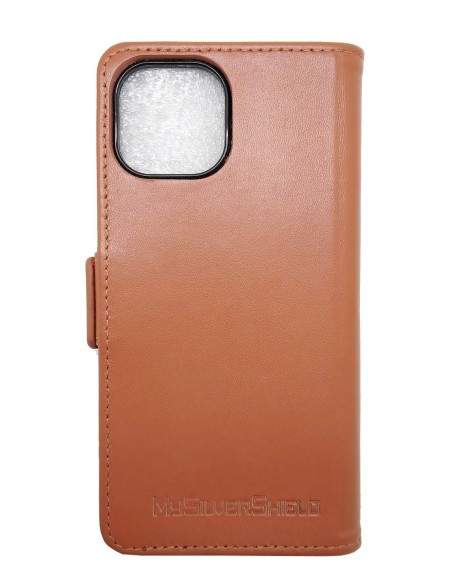 Etui anti-ondes en cuir pour Apple iPhone 15