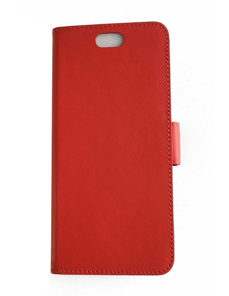 Anti-Wellen-Hülle für Redmi Note 12 Pro 5G rotes Leder