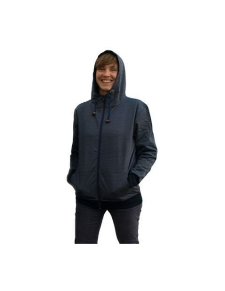 Chaqueta protectora Ad Hoc contra campos electromagnéticos de alta frecuencia con capucha - Unisex