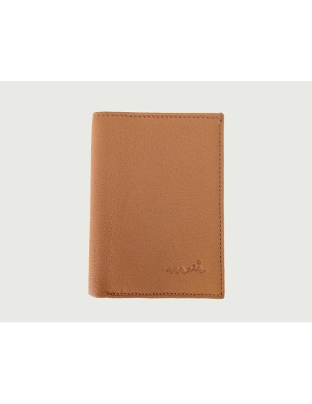 Protegge 6 carte di credito in pelle (con patta)