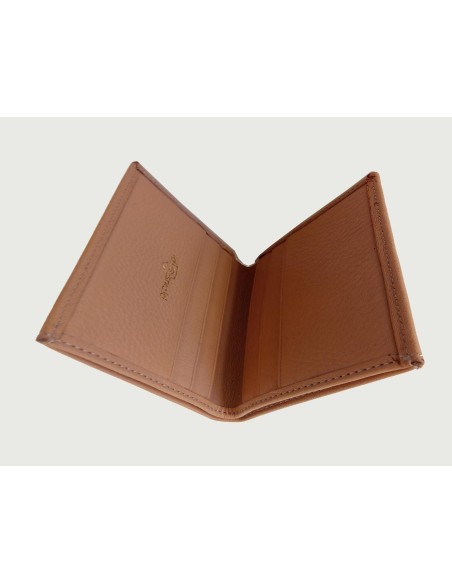 Protegge 6 carte di credito in pelle (con patta)