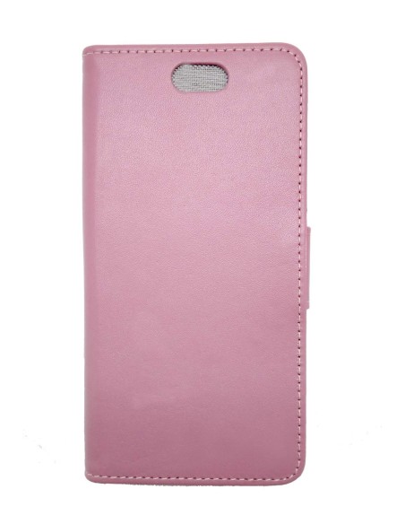 Etui anti-ondes en cuir pour Apple iPhone 16 Pro couleur rose