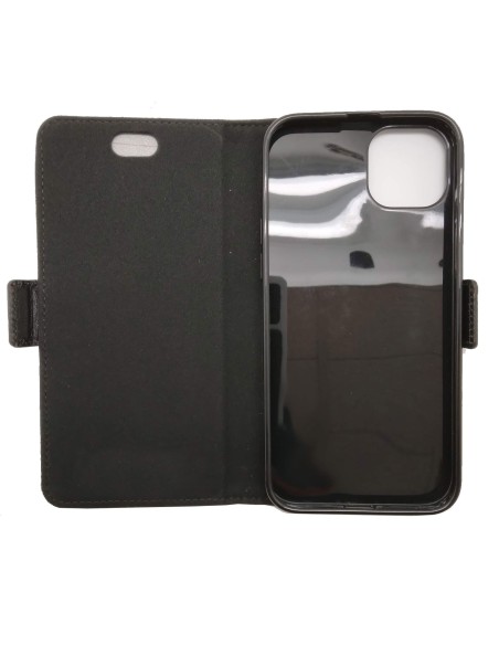 Étui Cuir Noir Anti-Ondes iPhone 16 Pro Max