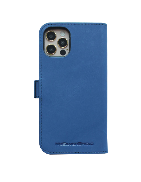 Étui iPhone 12- 12 PRO en cuir anti-ondes