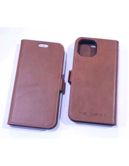 Etui pour iPhone 13 mini fauve