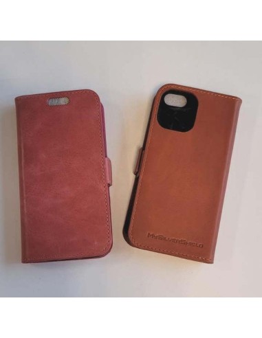 Etui anti-ondes en cuir pour iPhone SE2016