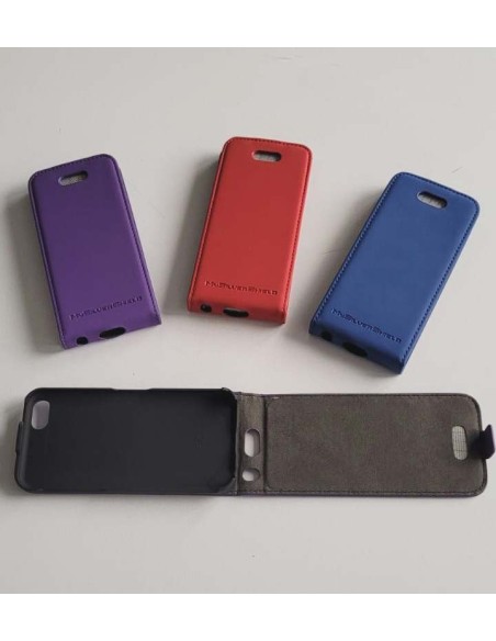 Lot de 3 étuis anti-ondes simili cuir iPhone SE2016