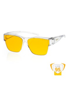 PRiSMA PRO95 OVER1 Fit‑Over Brille – 95% Blaulichtschutz