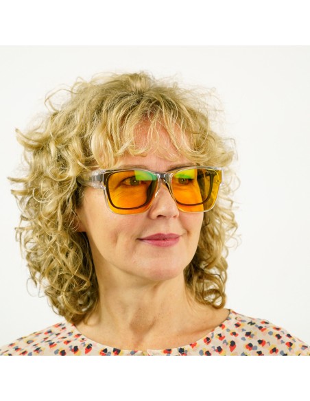 PRiSMA PRO95 OVER1 Fit‑Over Brille – 95% Blaulichtschutz