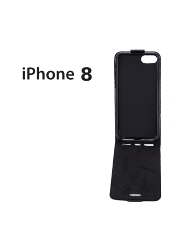 Etui anti-ondes iPhone 8 cuir supérieur noir (up&down)