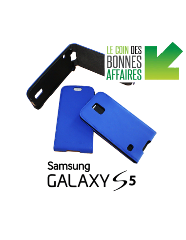 Samsung Galaxy S5 blue anti-wave case (up-down)