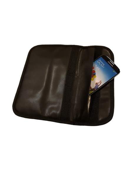 Grande borsa Faraday in pelle nera