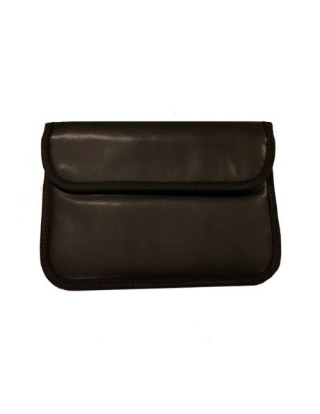 Grande borsa Faraday in pelle nera
