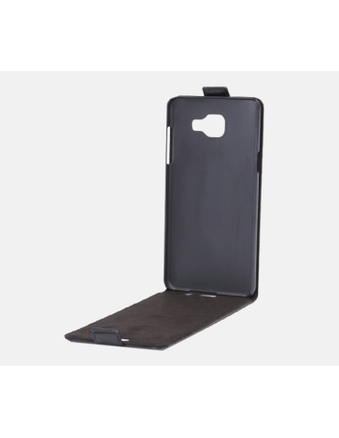 Samsung Galaxy A5 2016 cuero top negro (arriba-abajo)