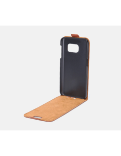 Etui anti-ondes Samsung Galaxy S7 cuir supérieur fauve (up&down) 2