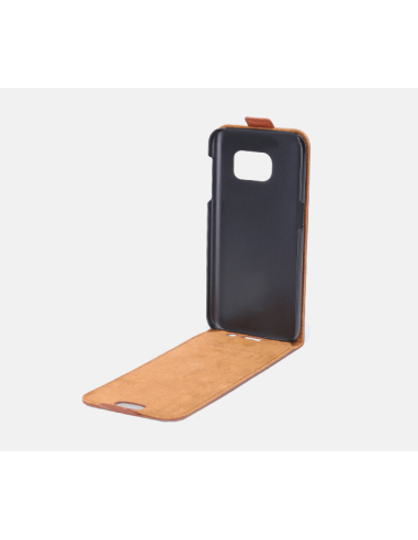 Samsung Galaxy S7 caixa anti-onda de couro superior (para cima)