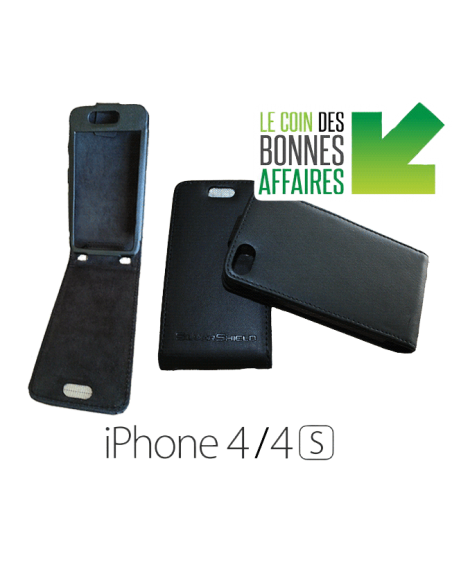 Etui anti-ondes iPhone 4 / 4s noir (up&down)